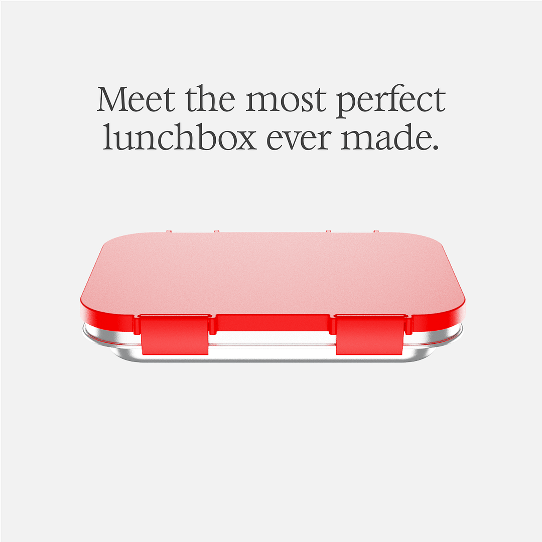 F8 Flavor8 Premium Stainless Steel Lunch Box | Leak-Proof Lid – 3 Compartments Tiffin Box - Image 8